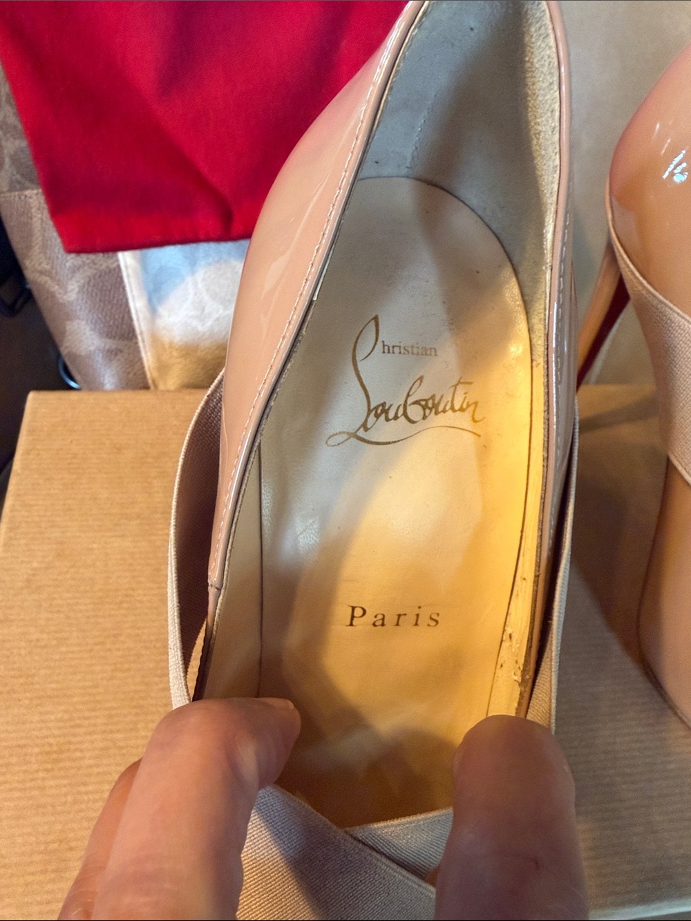 Christian Louboutin Nude - Sharpstagram 39 - Never worn - tried on twice - Picture 6 of 7